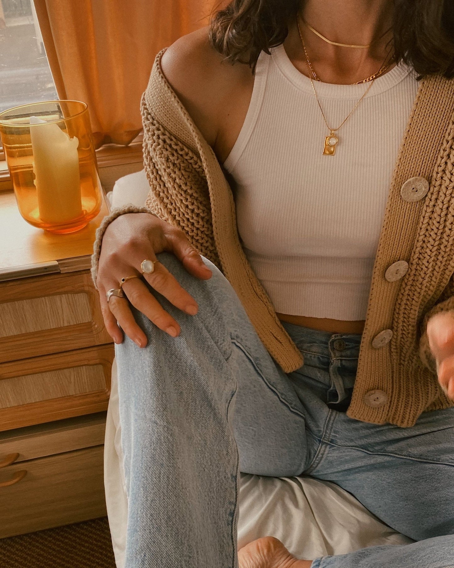 Liquid Name Tag Necklace