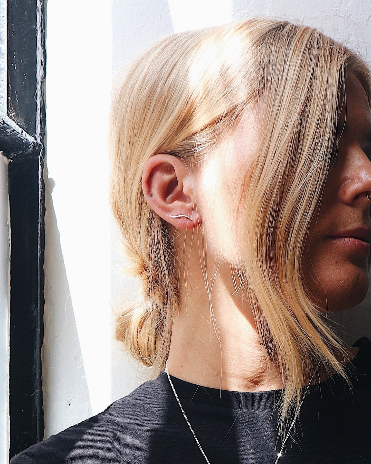 'Astrid' Climber Earrings