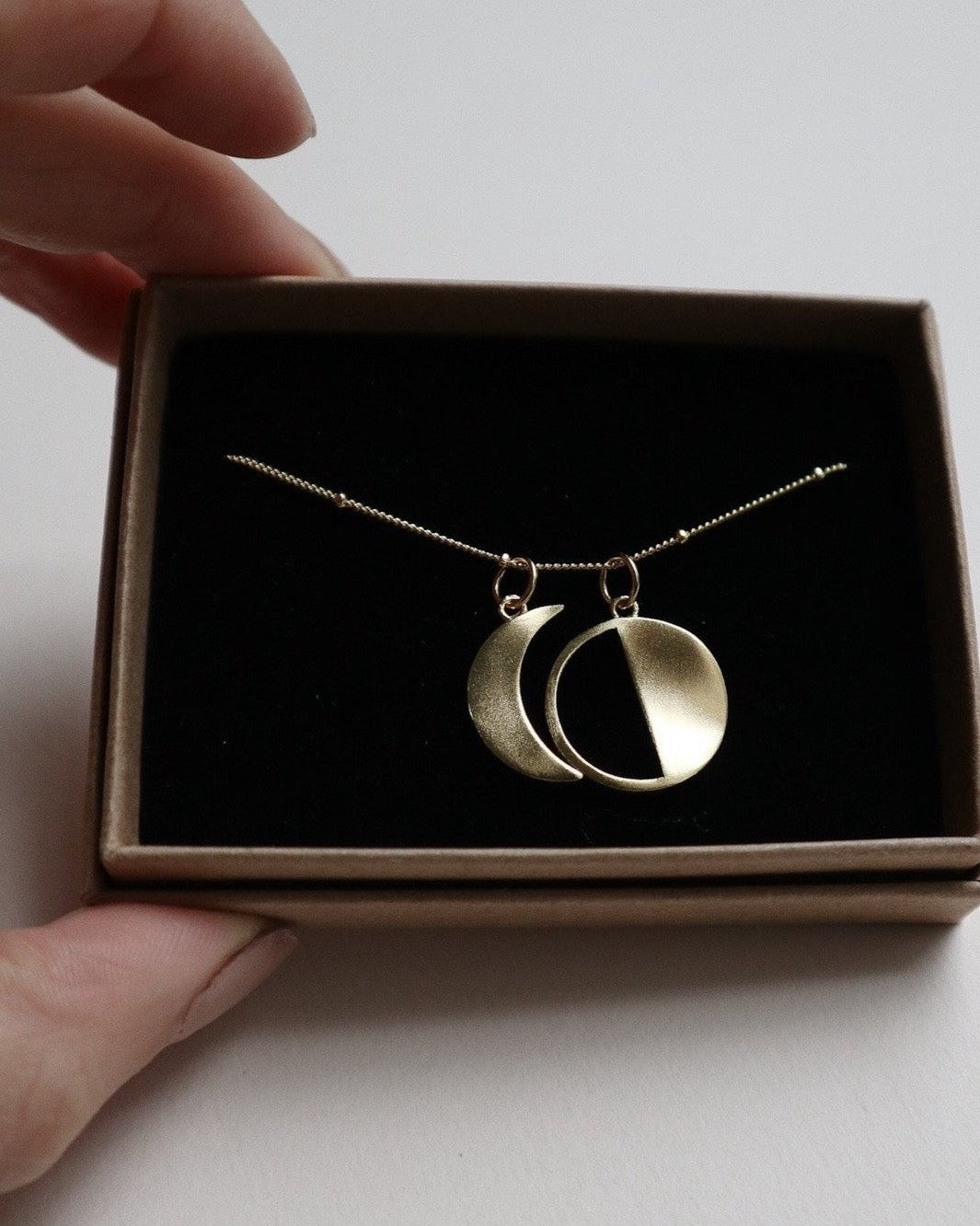 'Moon Sister' Pendant Necklace