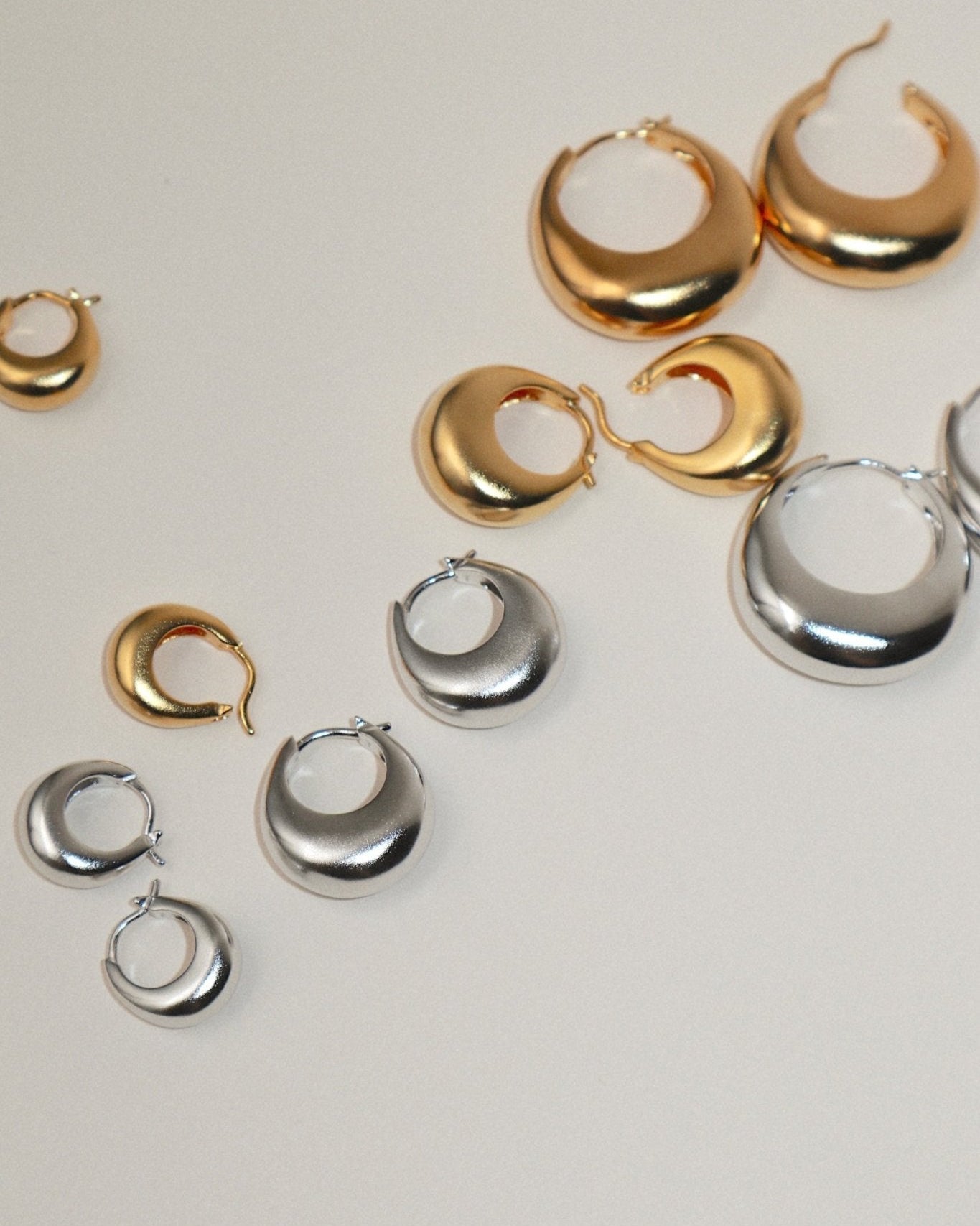 Mini ‘Emerging' Dome Hoops - Lines & Current