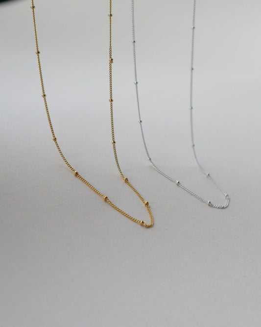 Beaded 18.5" Chain
