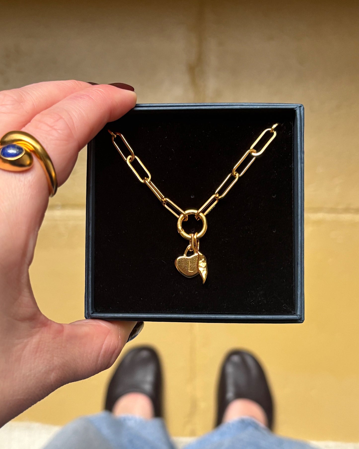 'Paloma' Paper Clip Chain