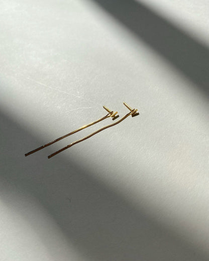 'Mia' Threads with Stud Earrings