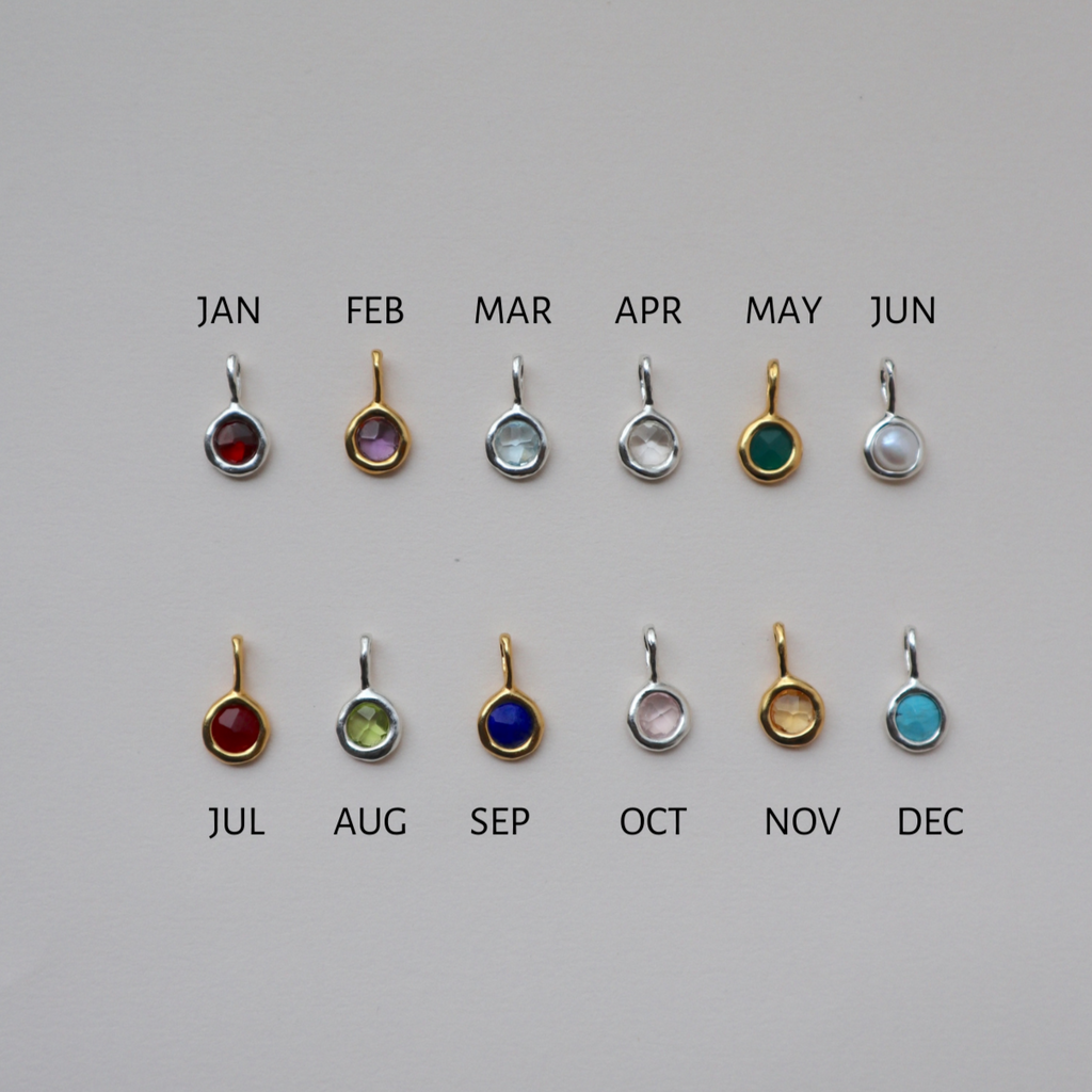 'Jörd' Birthstone Pendant Necklace