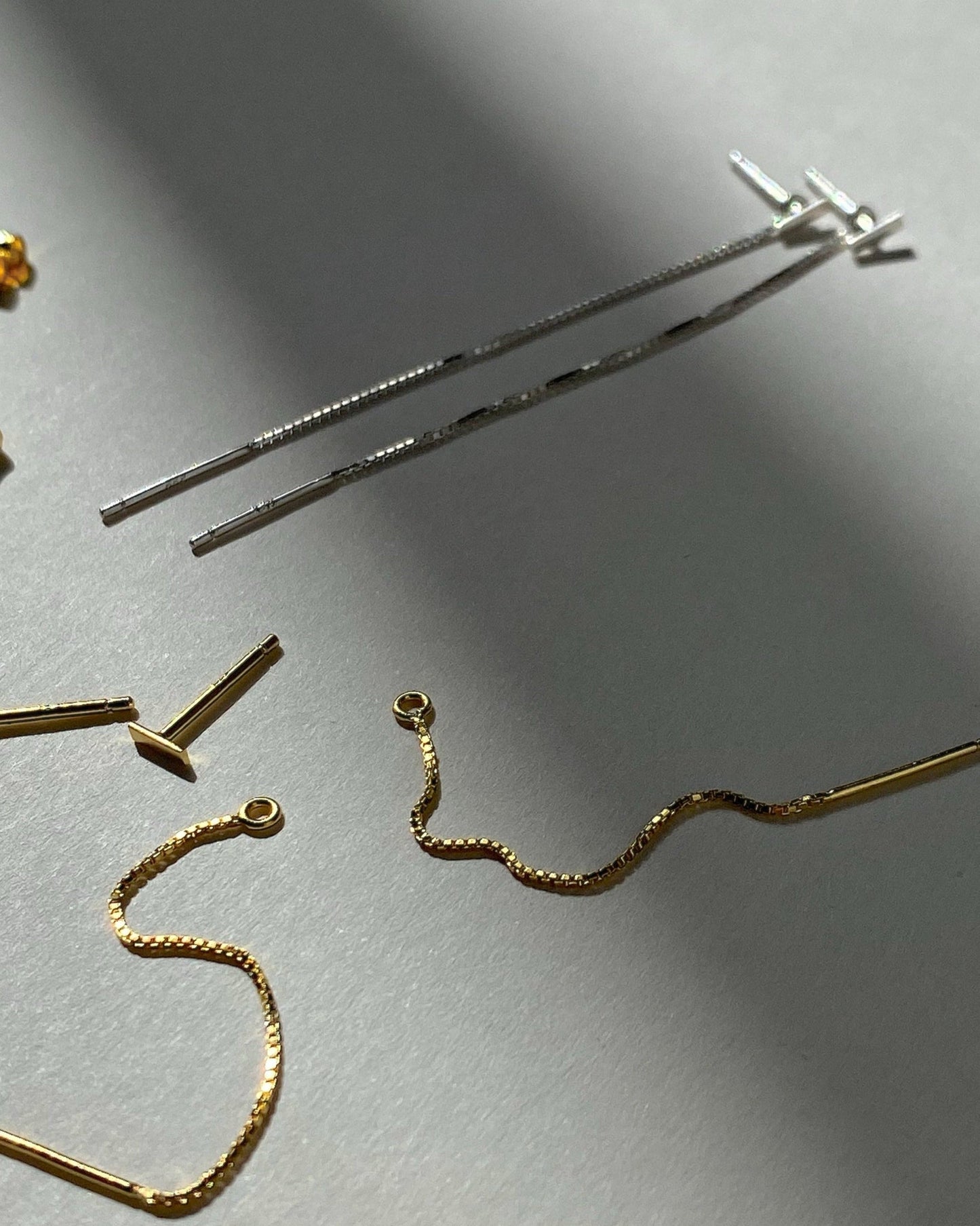 'Mia' Threads with Stud Earrings