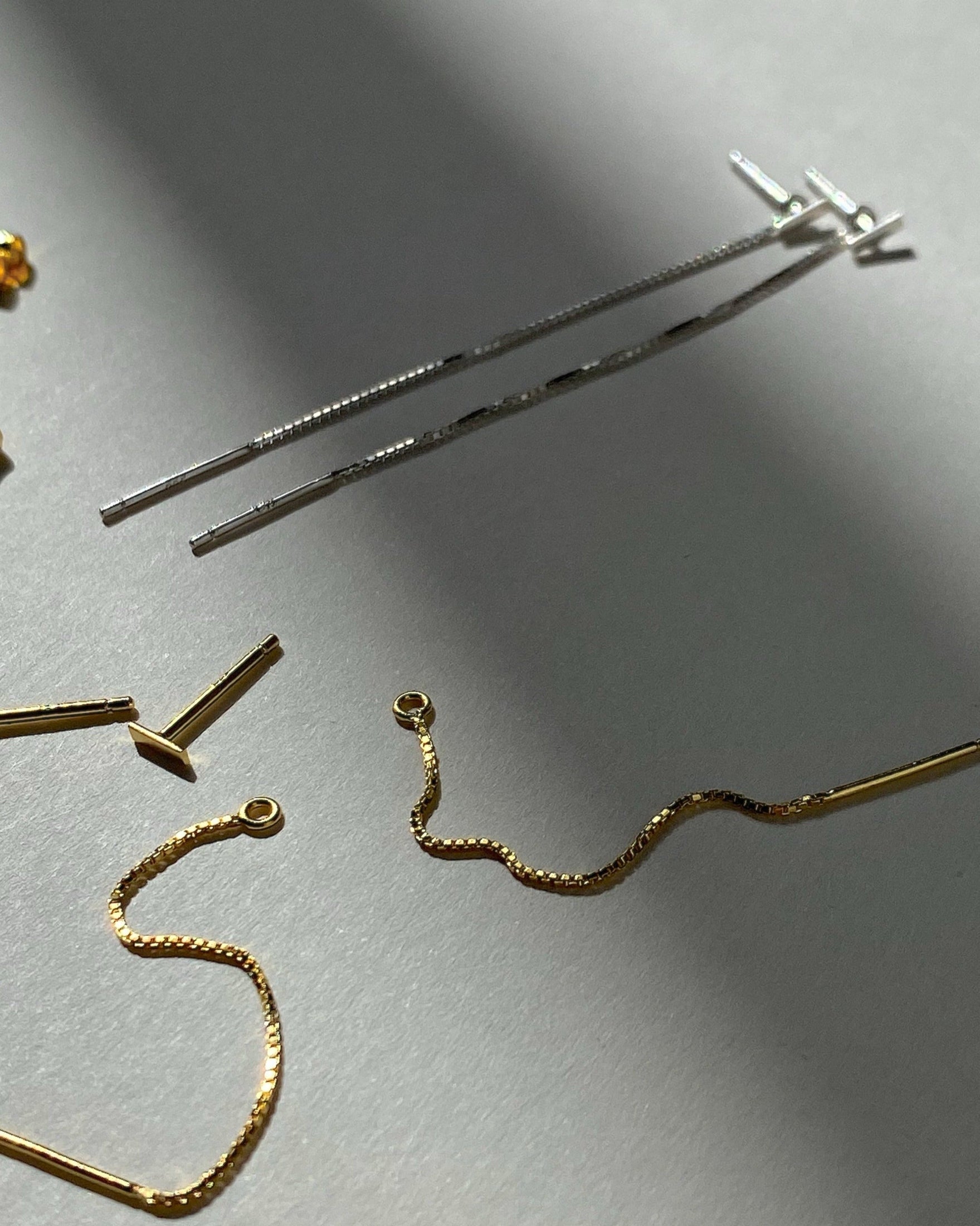 'Mia' Threads with Stud Earrings