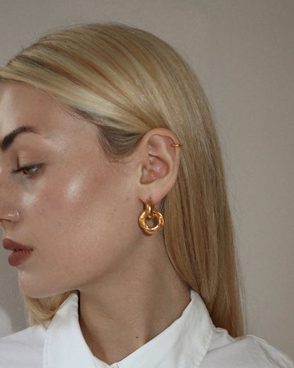 'Eliason' Interlocked Knot Earrings