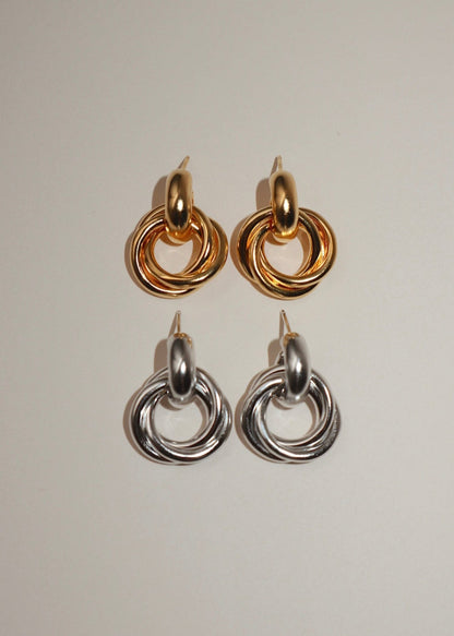 'Eliason' Interlocked Knot Earrings