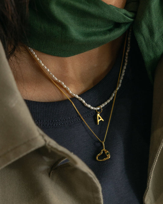 'Mixed Emotion' Heart Necklace