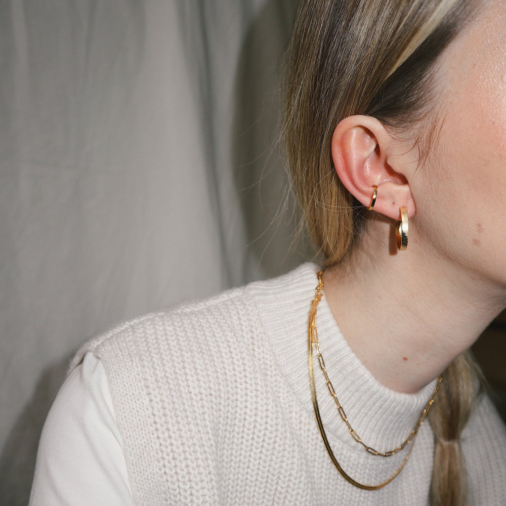 'Hilda' Hoop Earrings