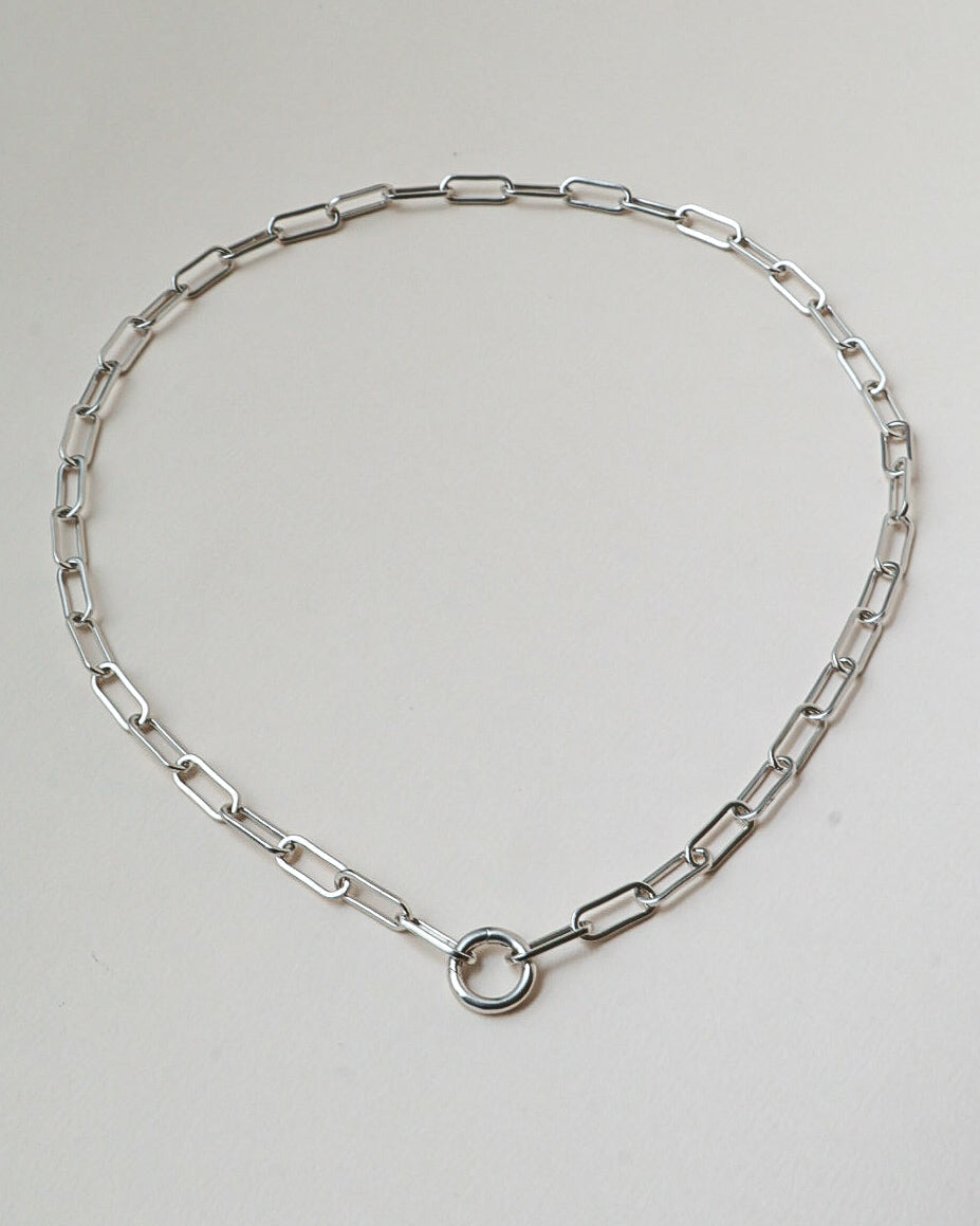 'Paloma' Paper Clip Chain - LINES AND CURRENT