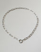 'Paloma' Paper Clip Chain - LINES AND CURRENT