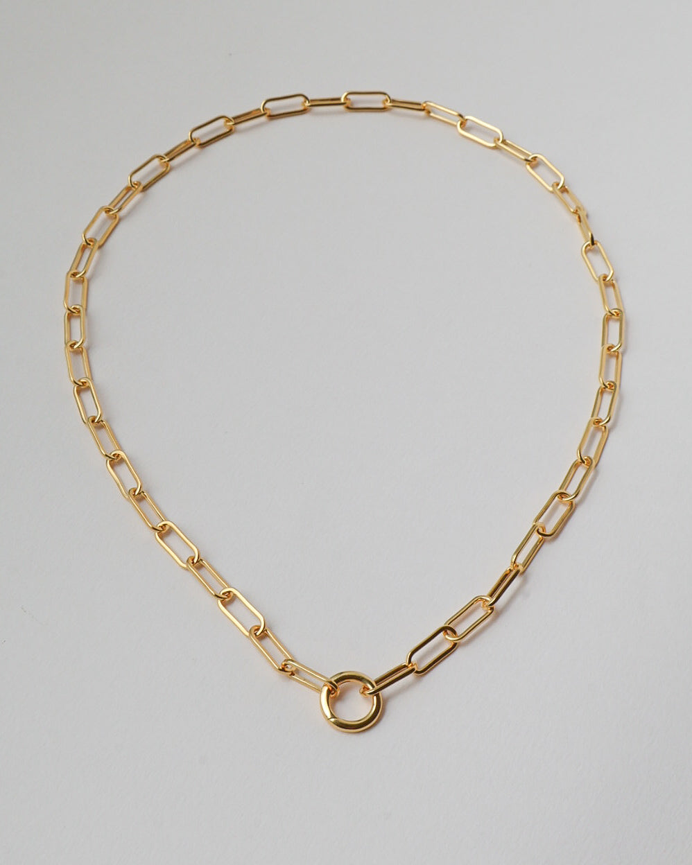 'Paloma' Paper Clip Chain - LINES AND CURRENT