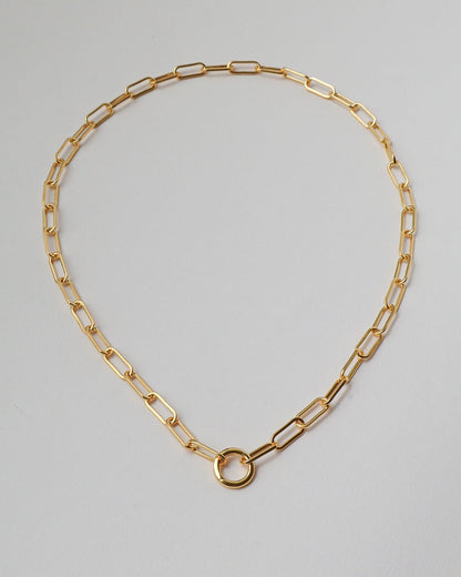 'Paloma' Paper Clip Chain - LINES AND CURRENT