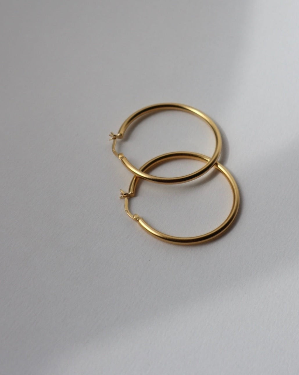 'Pamela' Pipe Hoop Earrings