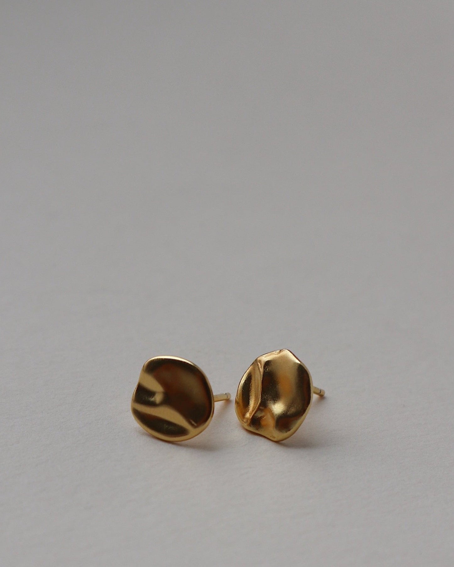 'Océane' Disc Earrings