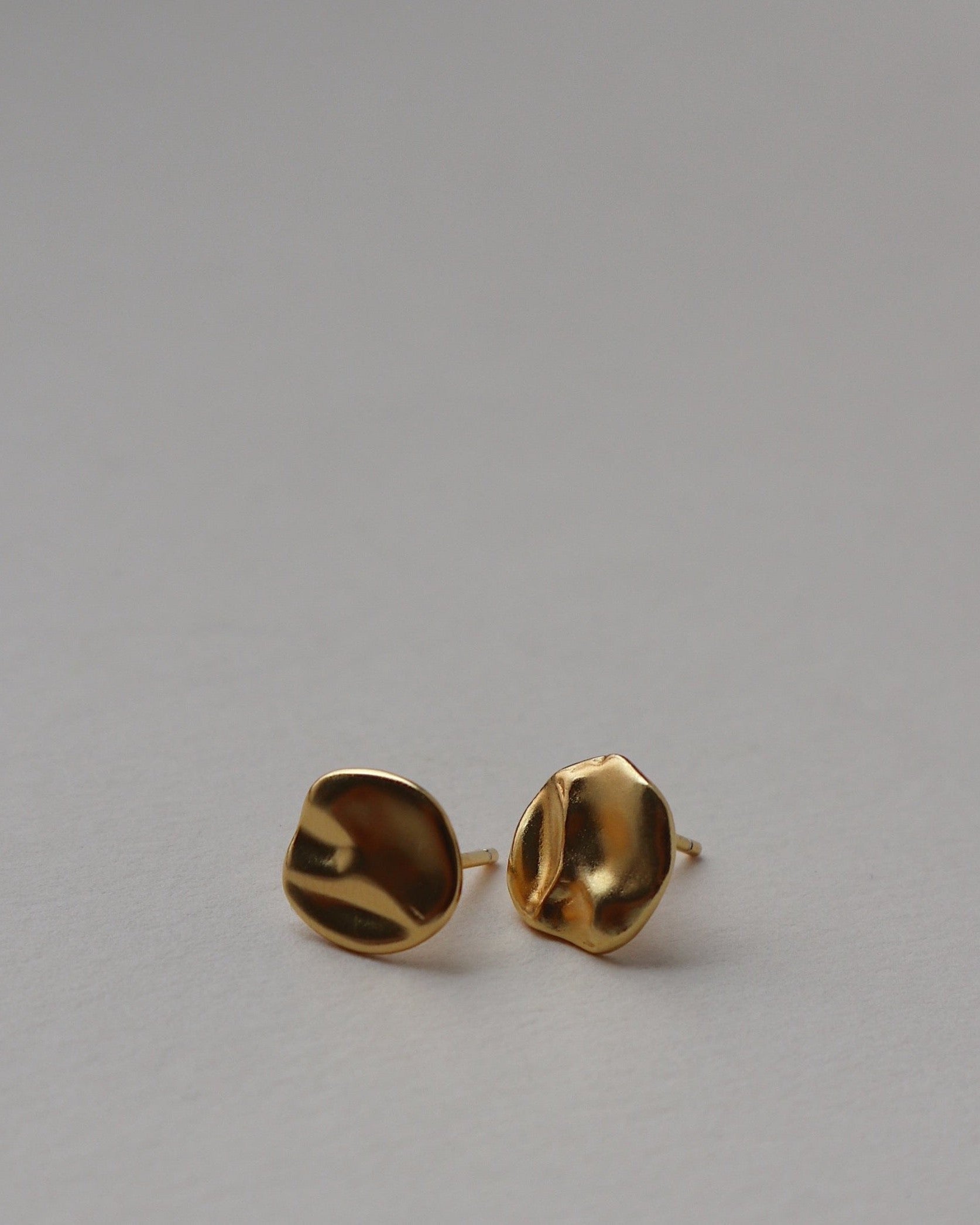 'Océane' Disc Earrings