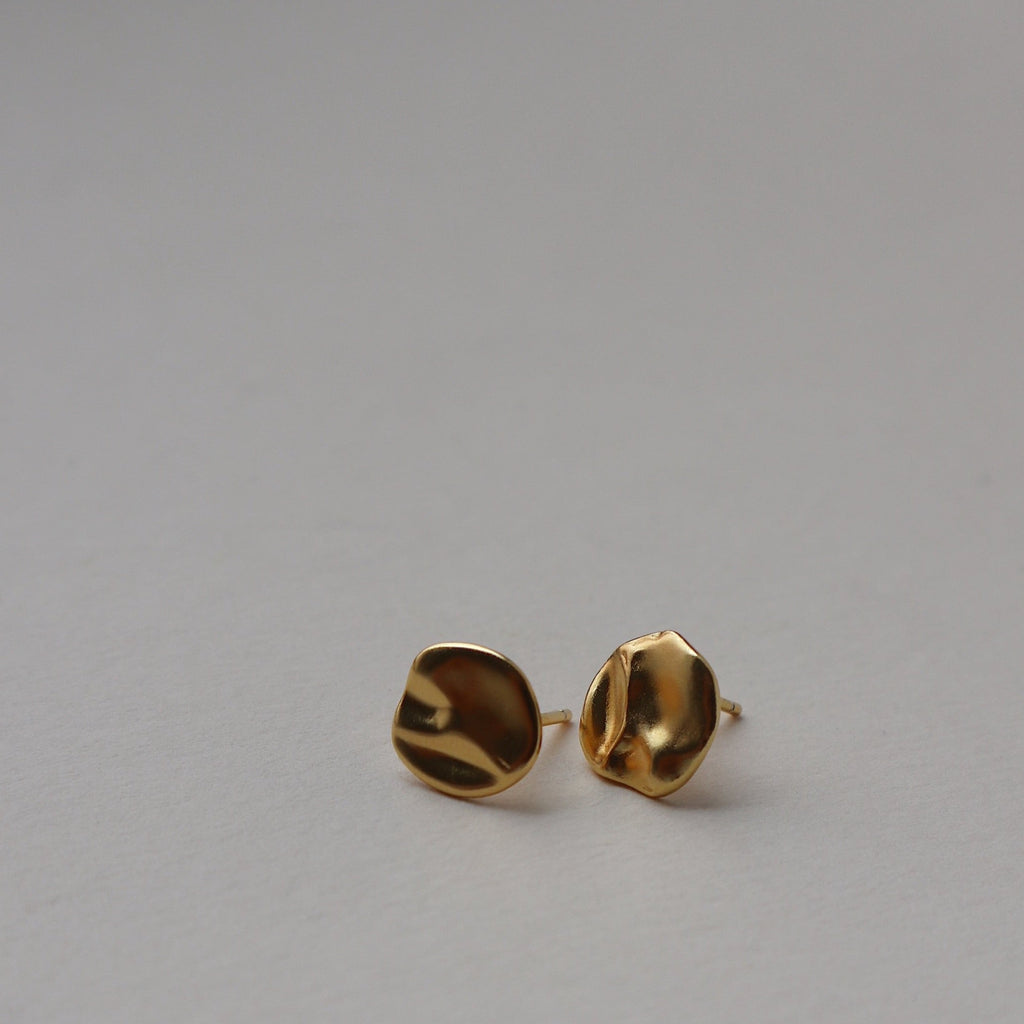 'Océane' Disc Earrings