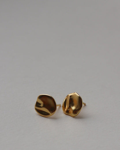 'Océane' Disc Earrings