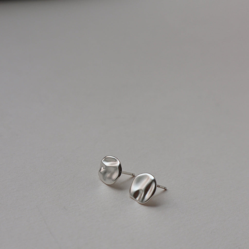 'Océane' Disc Earrings