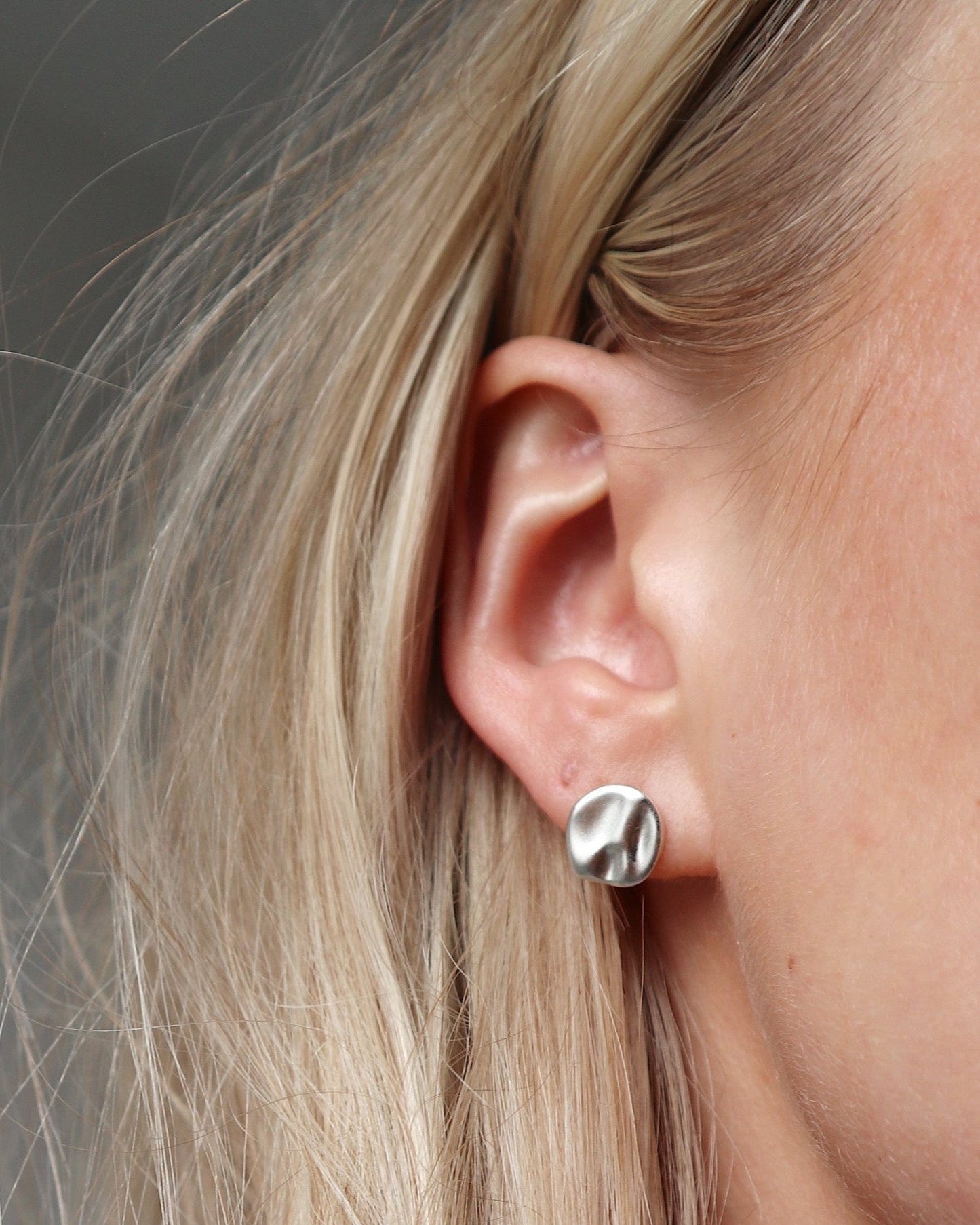 'Océane' Disc Earrings