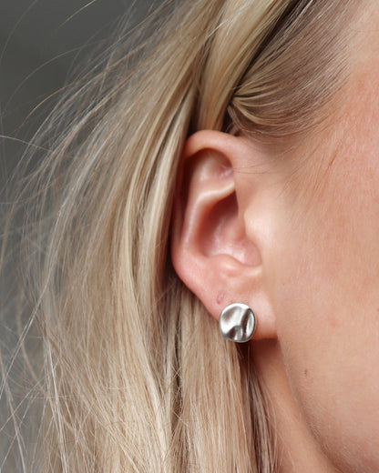 'Océane' Disc Earrings