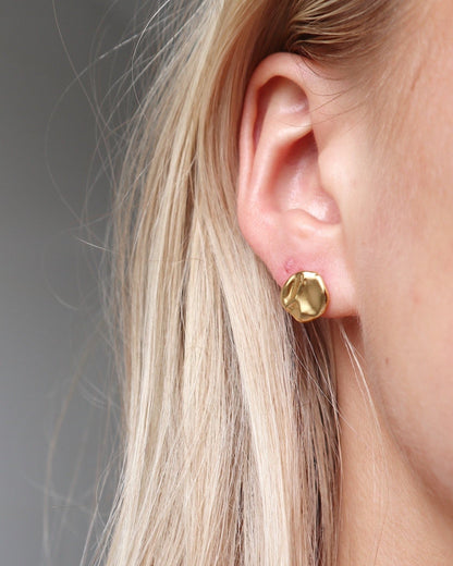 'Océane' Disc Earrings