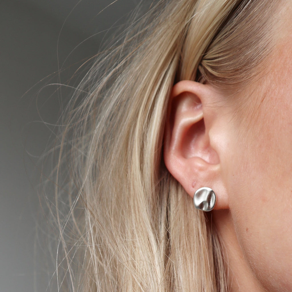 'Océane' Disc Earrings