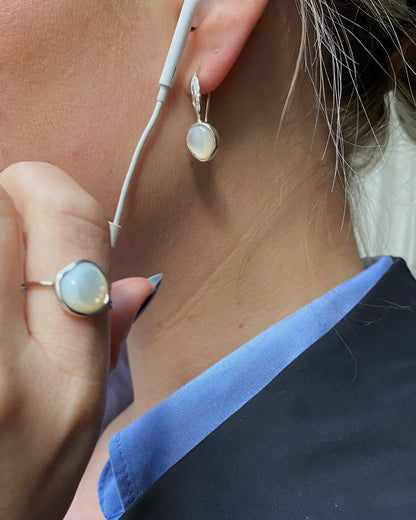 'Sigrid' Shell Drop Earrings