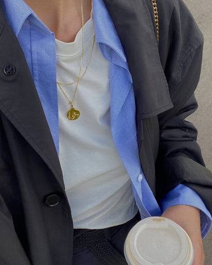 'Océane' Drip Pendant Necklace