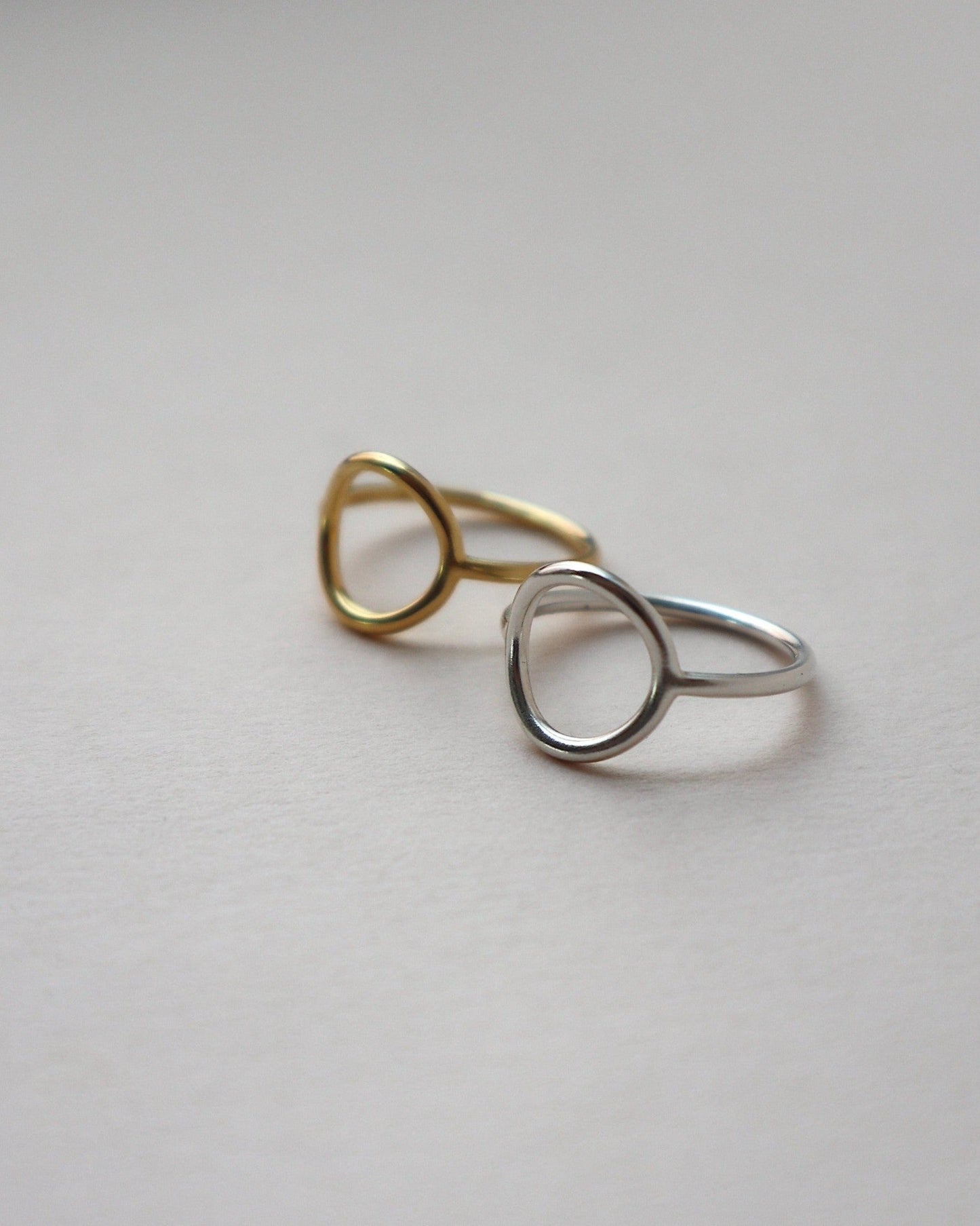 'Oda' Open Circle Ring