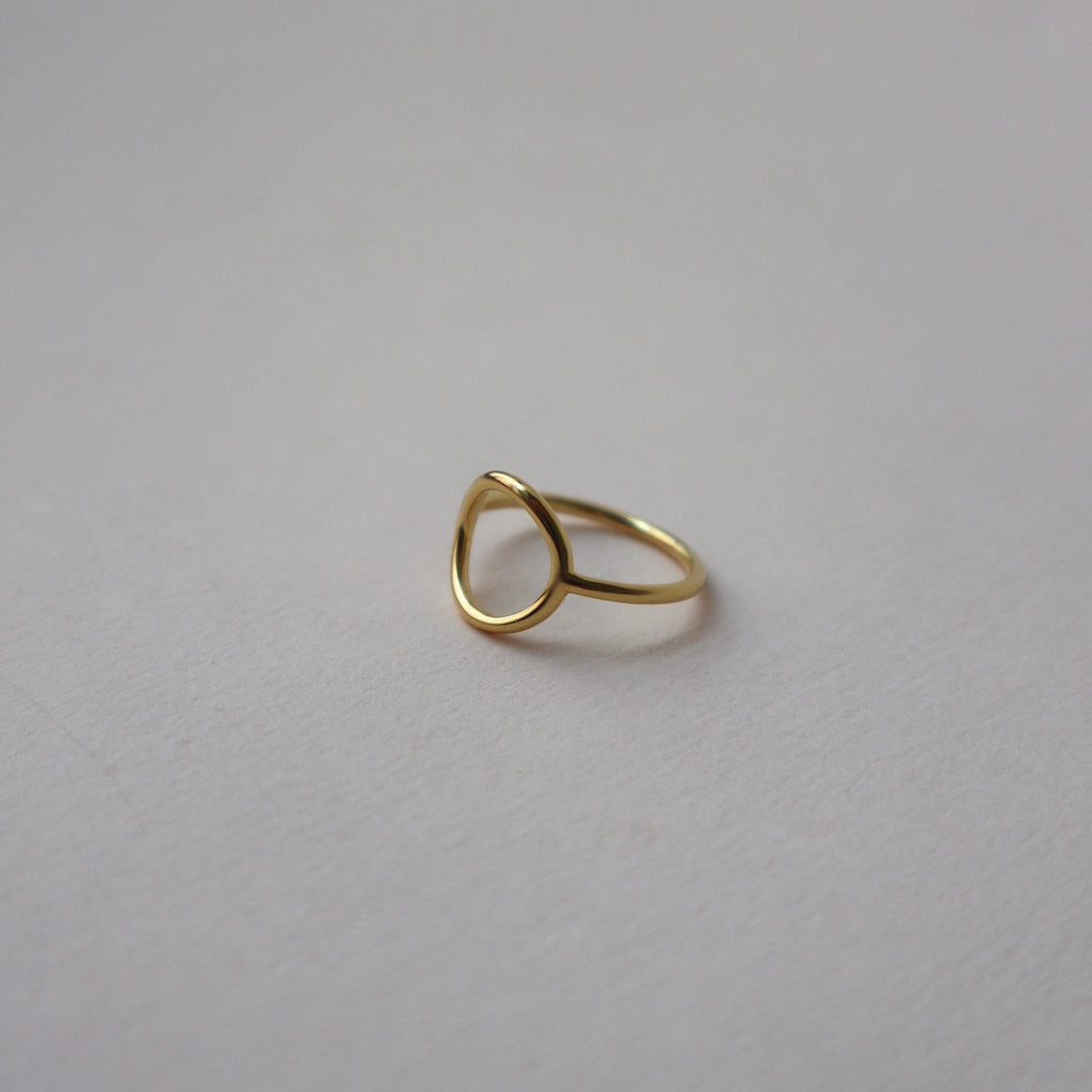 'Oda' Open Circle Ring