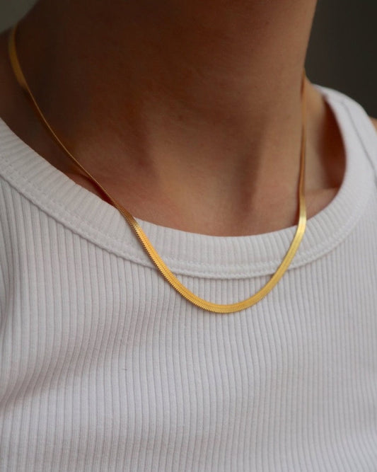 'Senna' Snake Chain Necklace