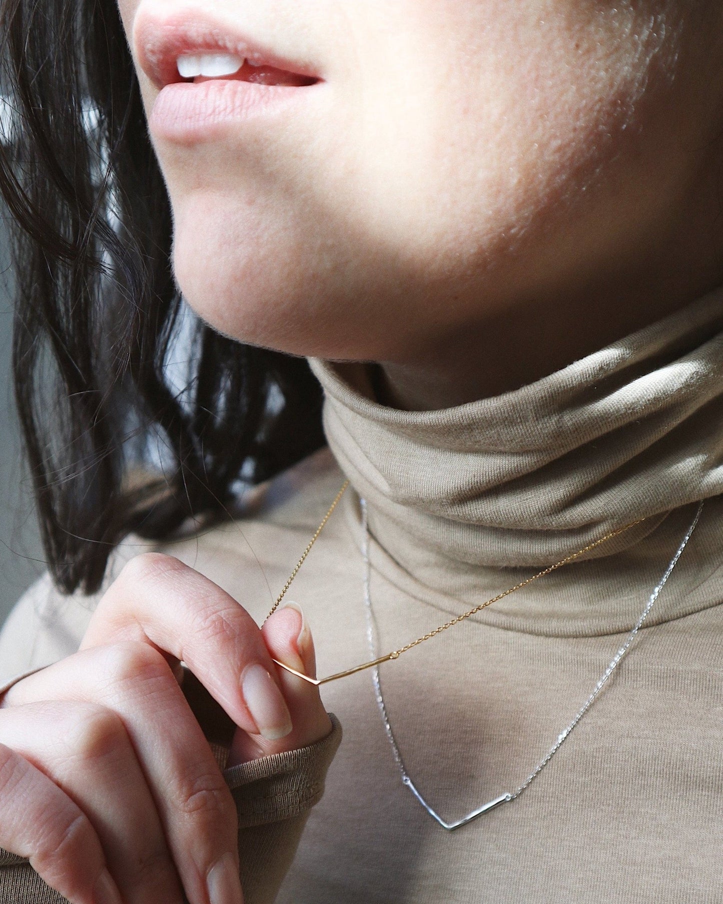 'Charlotte' Chevron Chain