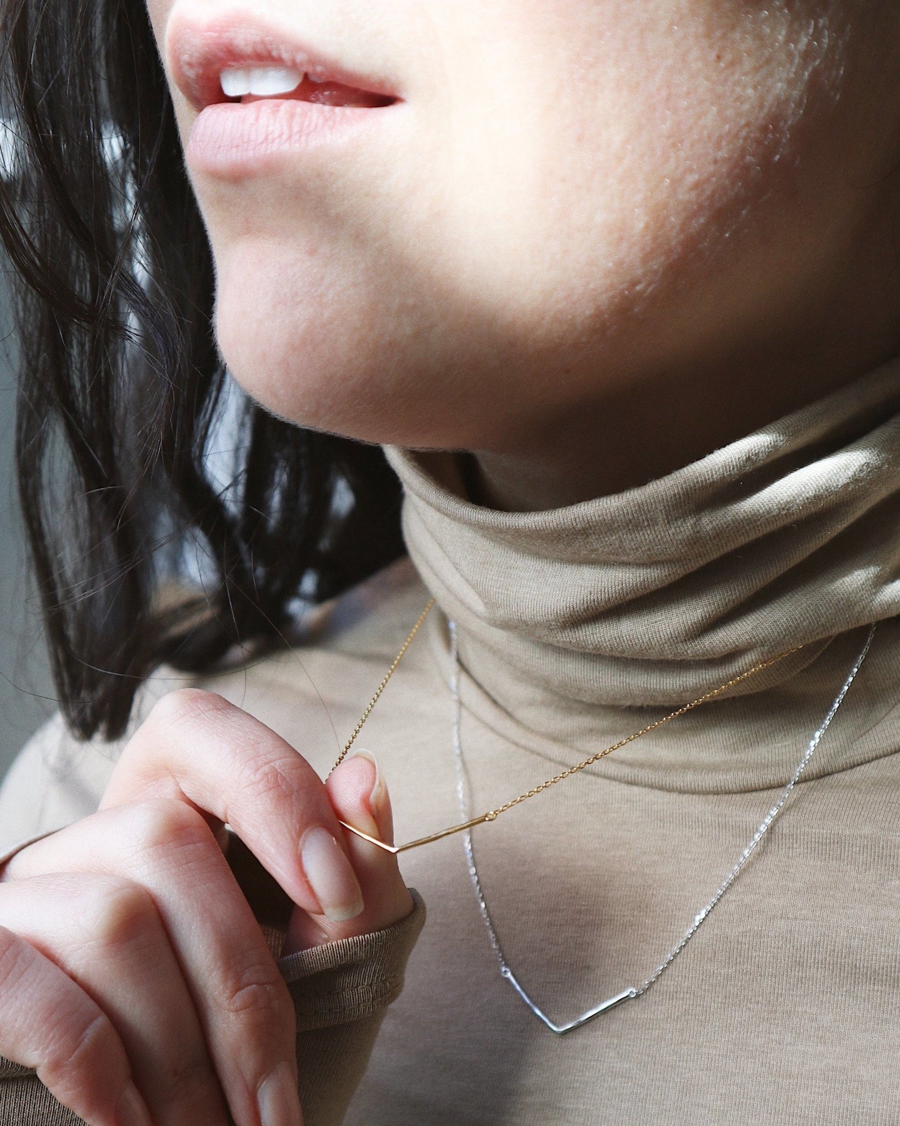 'Charlotte' Chevron Chain