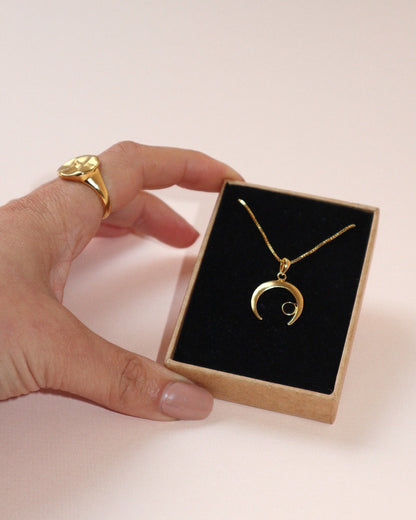 'Goddess' Moon Chain Necklace