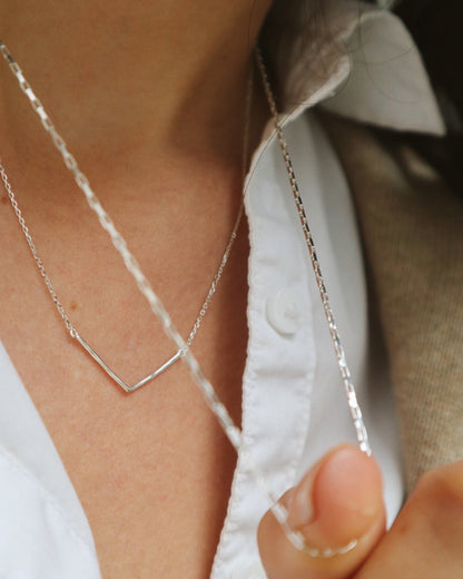 'Charlotte' Chevron Chain