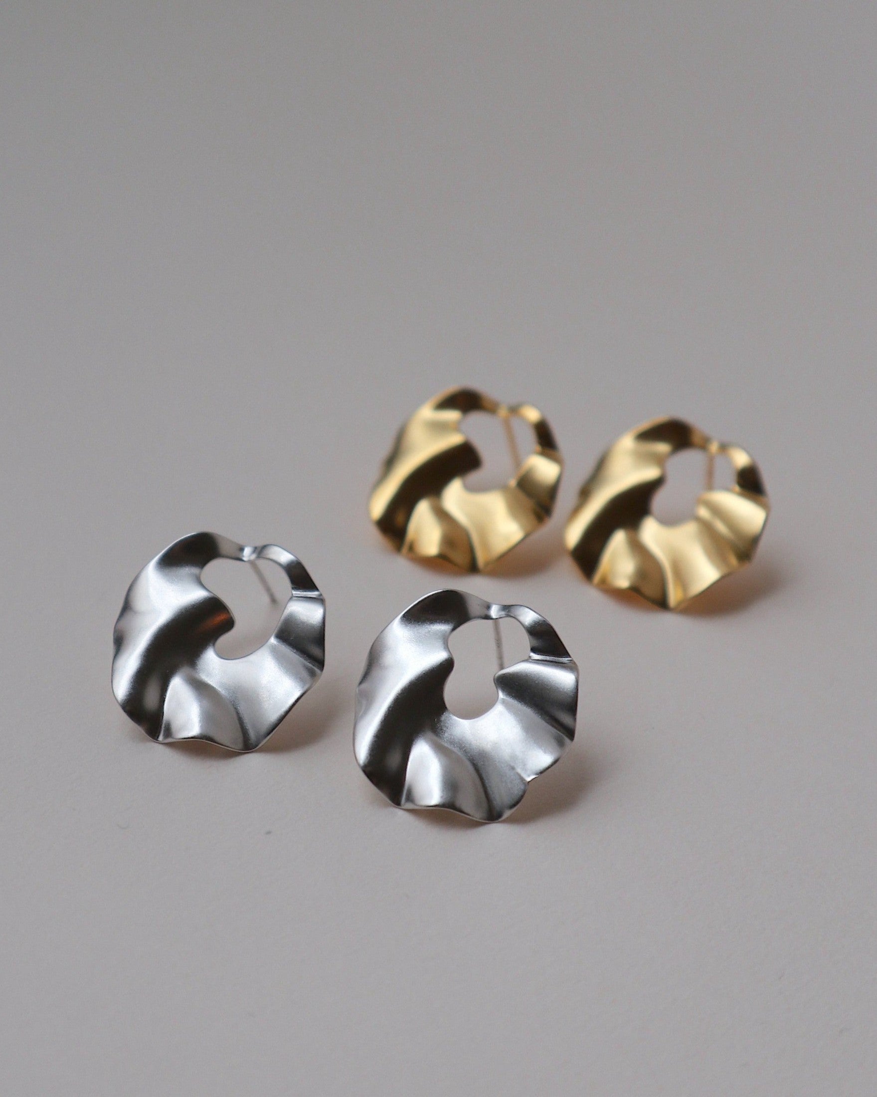 'Rainn' Sculpt Earrings