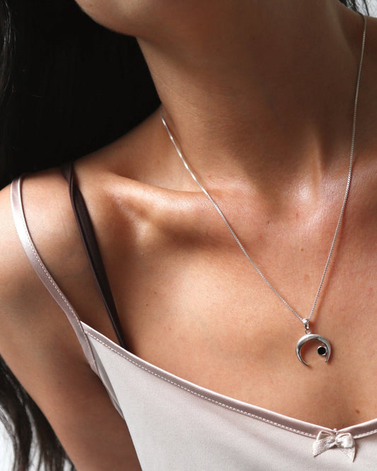 'Goddess' Moon Chain Necklace