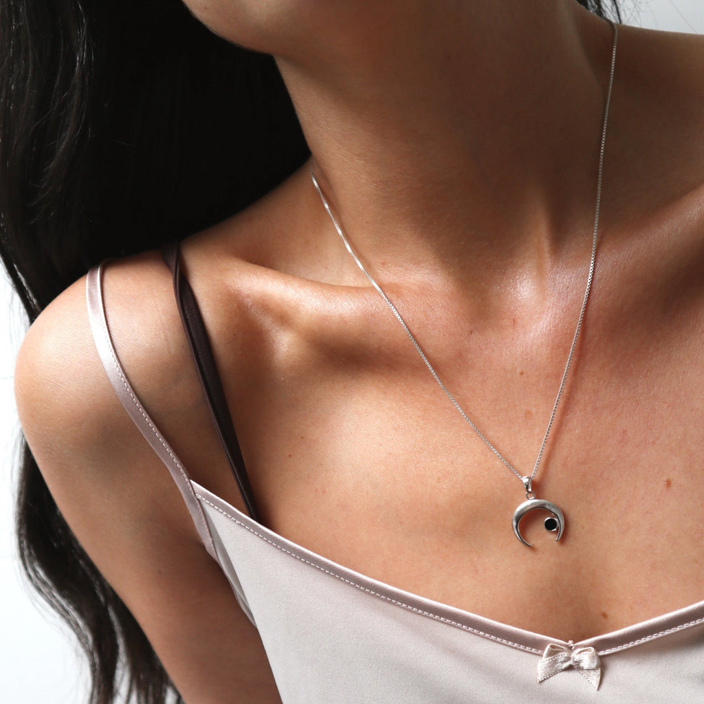 'Goddess' Moon Chain Necklace