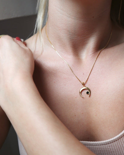 'Goddess' Moon Chain Necklace