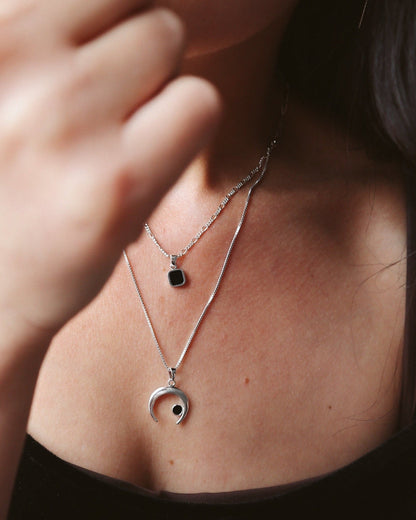 'Goddess' Moon Chain Necklace