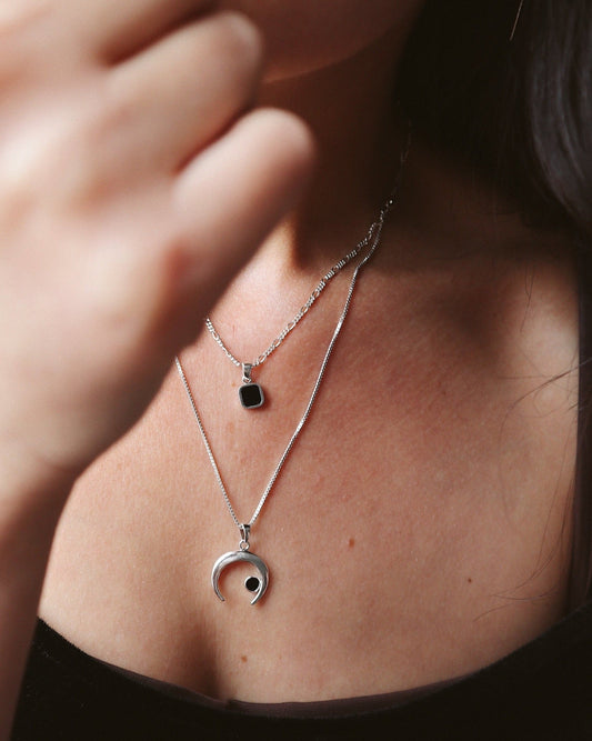 'Goddess' Moon Chain Necklace