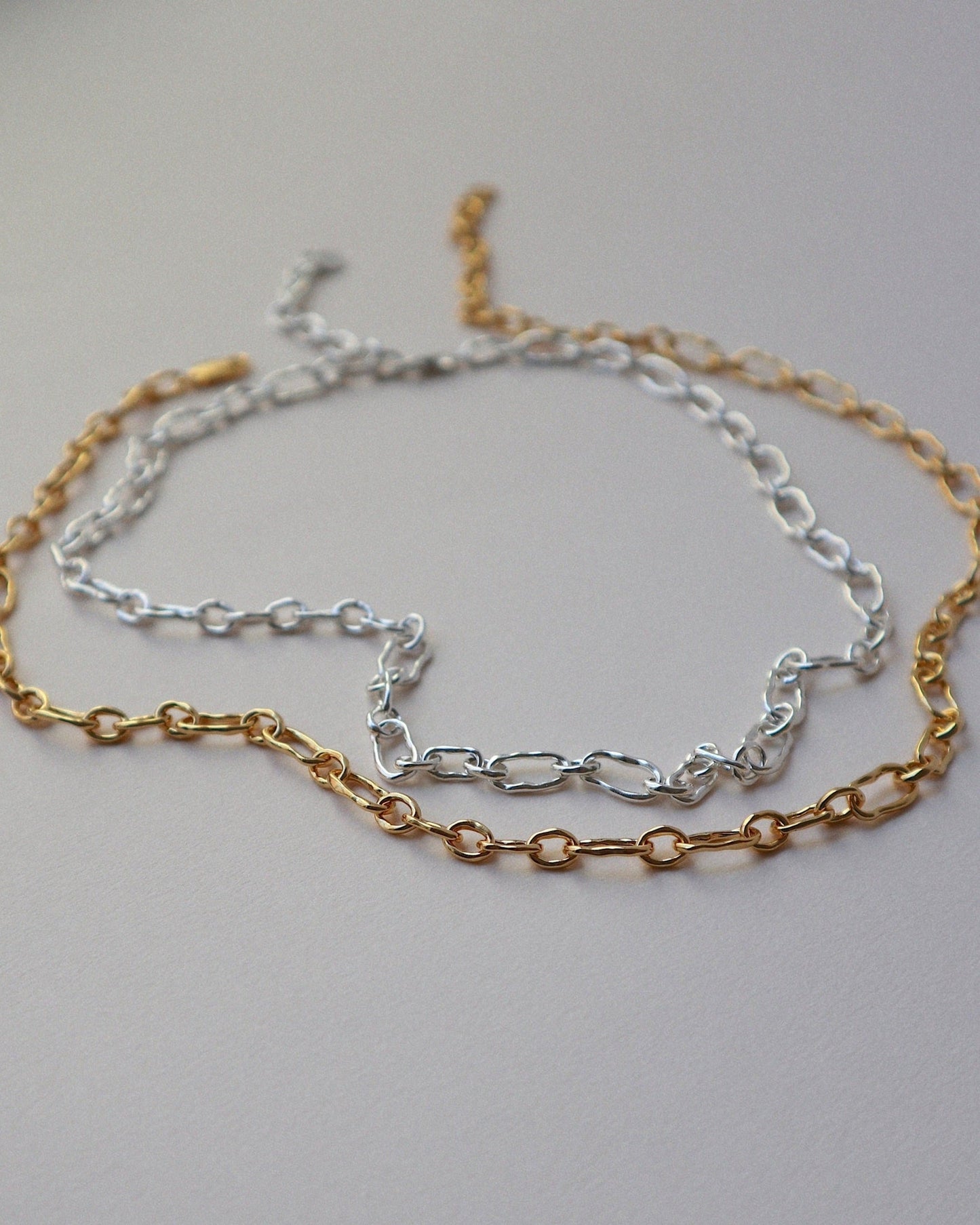 'Frieda' Molten Cable Chain
