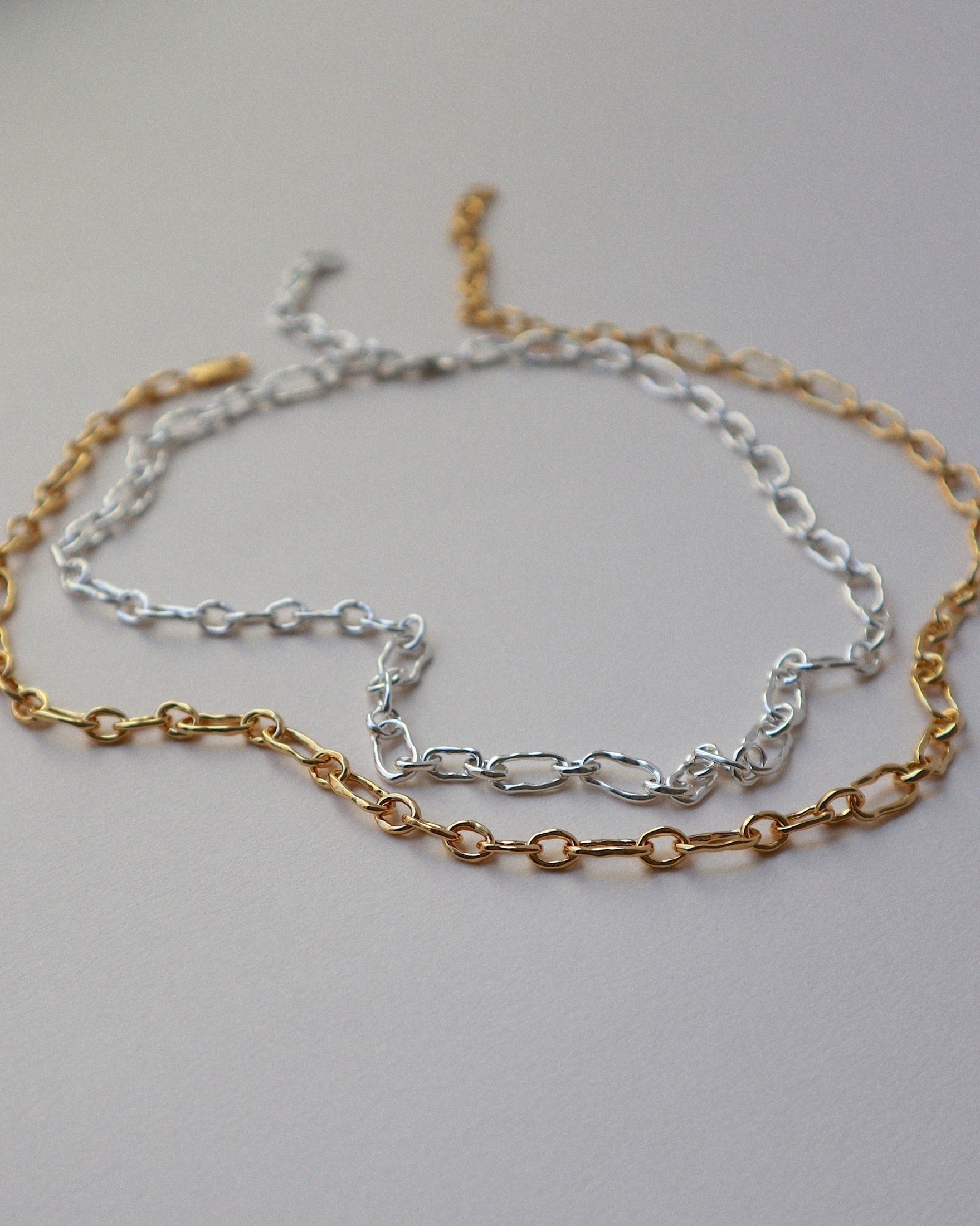 'Frieda' Molten Cable Chain