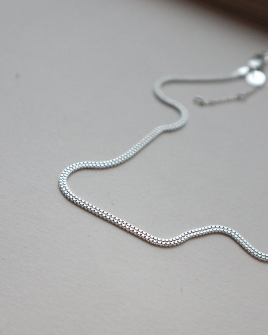 Double Box Choker Chain