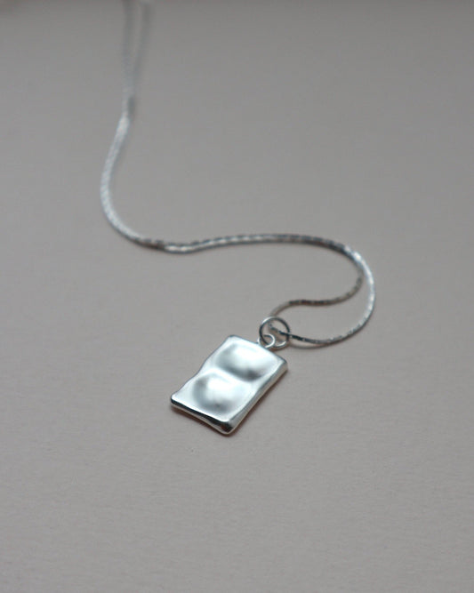 Liquid Name Tag Necklace