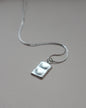 Liquid Name Tag Necklace