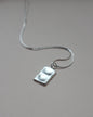 Liquid Name Tag Necklace