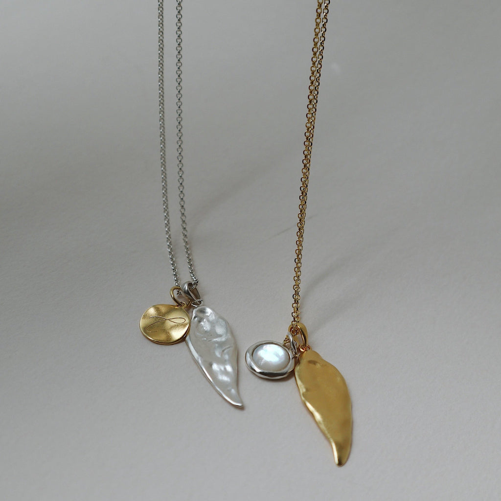 'Celeste' Messenger Feather Necklace